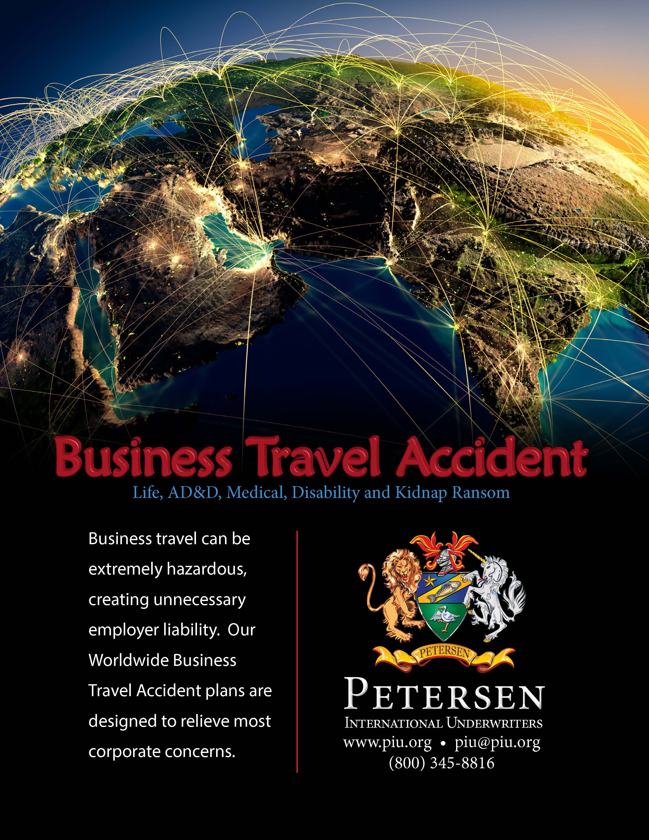 Business Travel Accident – Map 